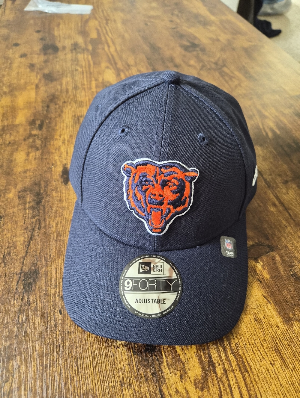 Chicago Bears Cap 9Forty New Era The League Chibea Bear Otc-Blue/Orange